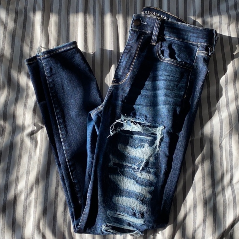 American Eagle super stretch hi-rise jeggings